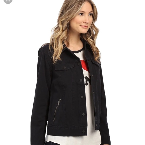 vans black jean jacket